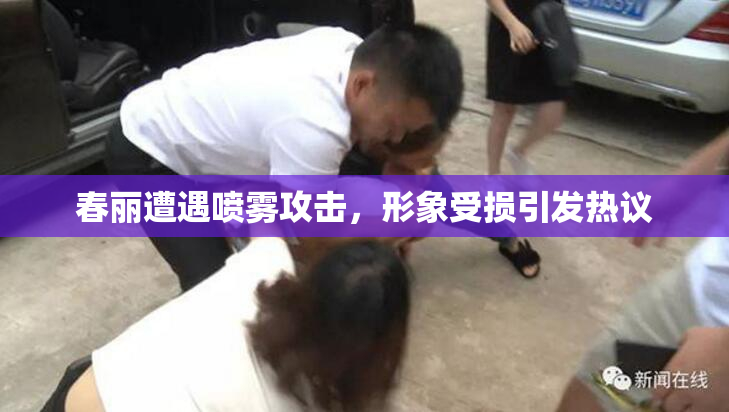 春丽遭遇喷雾攻击，形象受损引发热议
