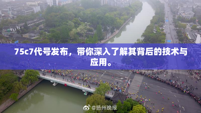 75c7代号发布，带你深入了解其背后的技术与应用。