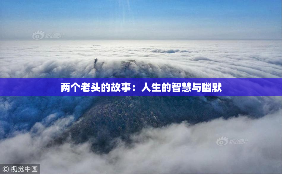 两个老头的故事：人生的智慧与幽默