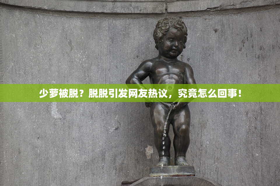 少萝被脱？脱脱引发网友热议，究竟怎么回事！