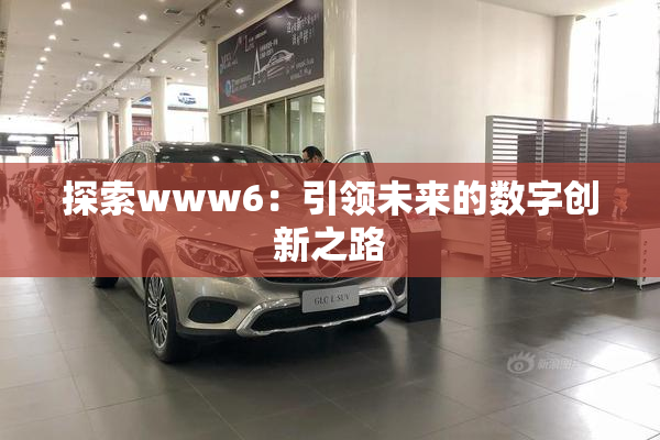 探索www6：引领未来的数字创新之路