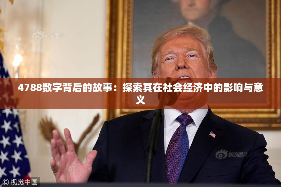 4788数字背后的故事：探索其在社会经济中的影响与意义