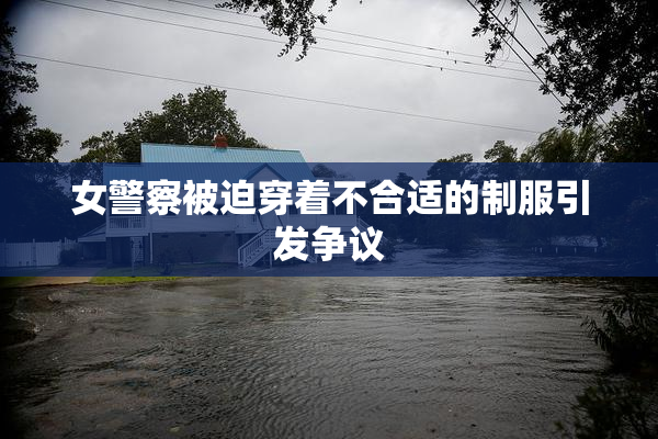 女警察被迫穿着不合适的制服引发争议