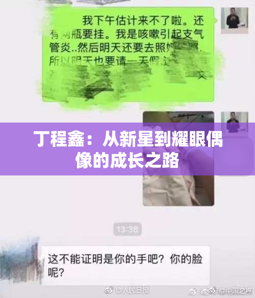 丁程鑫：从新星到耀眼偶像的成长之路