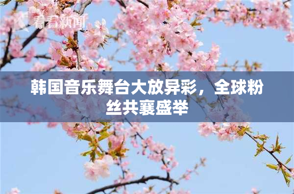 韩国音乐舞台大放异彩，全球粉丝共襄盛举