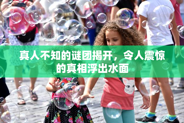 真人不知的谜团揭开，令人震惊的真相浮出水面