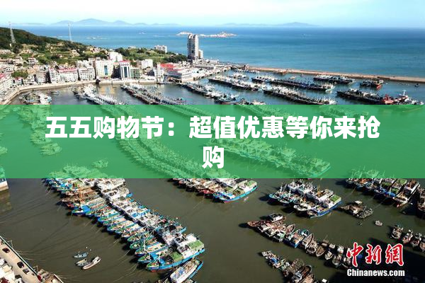五五购物节：超值优惠等你来抢购