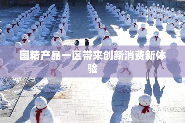 国精产品一区带来创新消费新体验