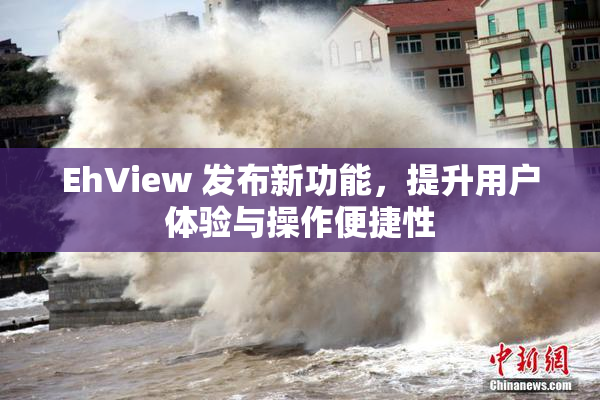 EhView 发布新功能，提升用户体验与操作便捷性