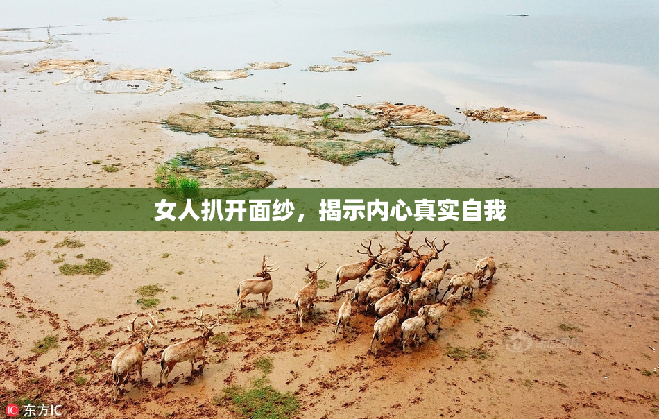 女人扒开面纱，揭示内心真实自我