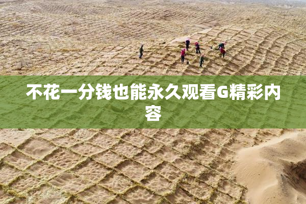 不花一分钱也能永久观看G精彩内容