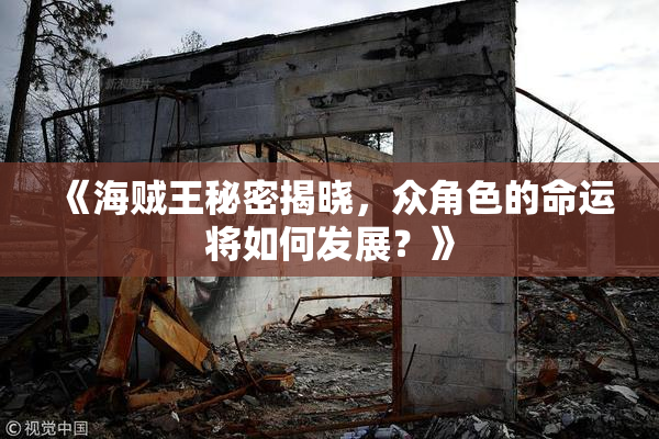 《海贼王秘密揭晓，众角色的命运将如何发展？》
