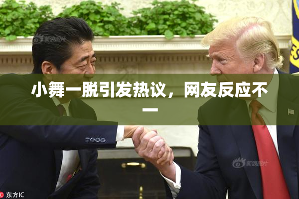 小舞一脱引发热议，网友反应不一