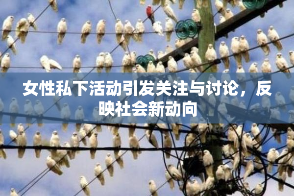 女性私下活动引发关注与讨论，反映社会新动向