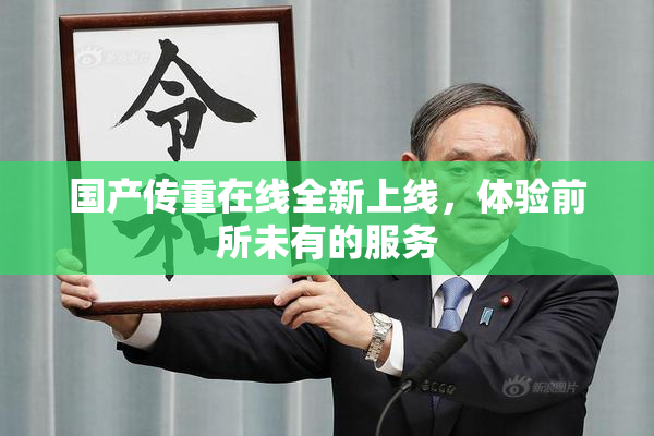 国产传重在线全新上线，体验前所未有的服务