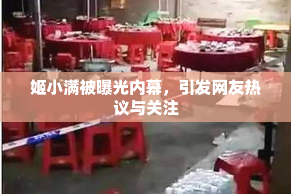 姬小满被曝光内幕，引发网友热议与关注
