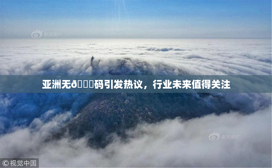 亚洲无🈚码引发热议，行业未来值得关注
