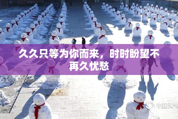 久久只等为你而来，时时盼望不再久忧愁
