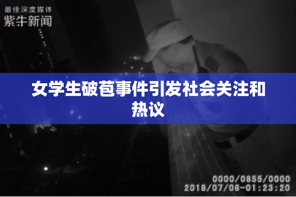女学生破苞事件引发社会关注和热议