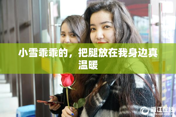 小雪乖乖的，把腿放在我身边真温暖