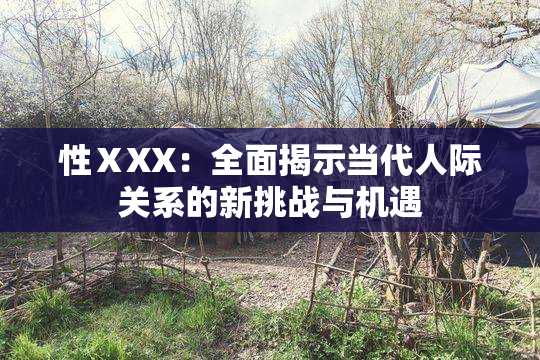 性ⅩXX：全面揭示当代人际关系的新挑战与机遇
