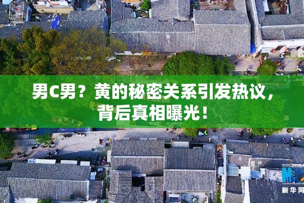 男C男？黄的秘密关系引发热议，背后真相曝光！