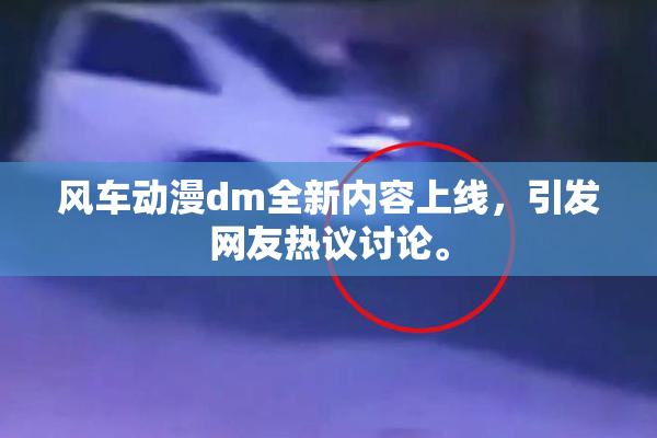 风车动漫dm全新内容上线，引发网友热议讨论。
