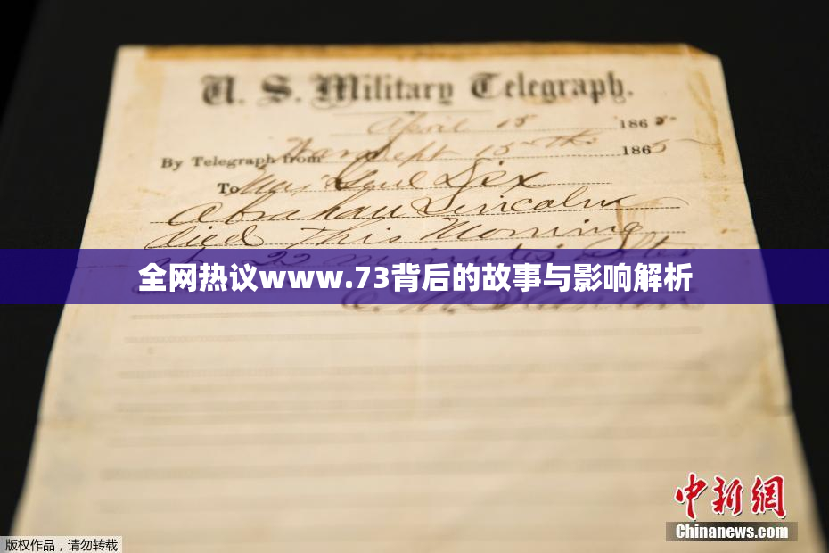 全网热议www.73背后的故事与影响解析