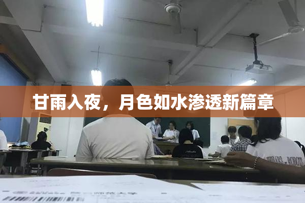 甘雨入夜，月色如水渗透新篇章