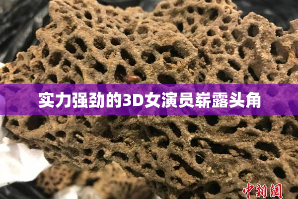 实力强劲的3D女演员崭露头角