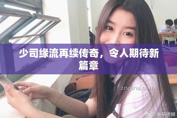 少司缘流再续传奇，令人期待新篇章