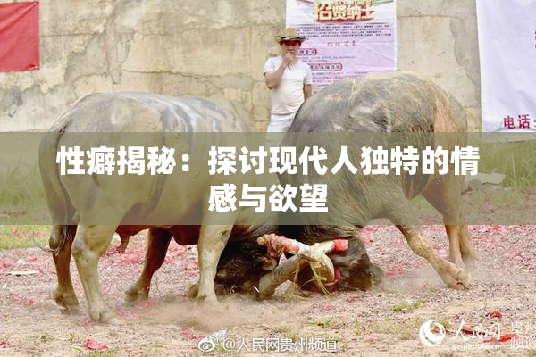 性癖揭秘：探讨现代人独特的情感与欲望