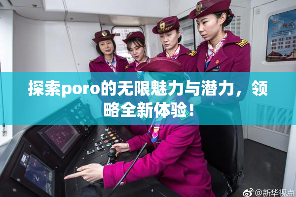 探索poro的无限魅力与潜力，领略全新体验！