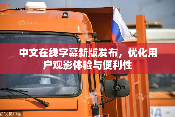 中文在线字幕新版发布，优化用户观影体验与便利性