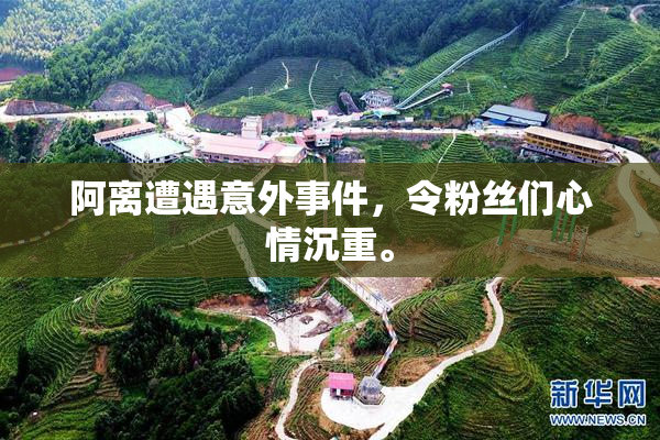 阿离遭遇意外事件，令粉丝们心情沉重。