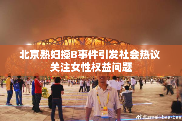 北京熟妇搡B事件引发社会热议 关注女性权益问题