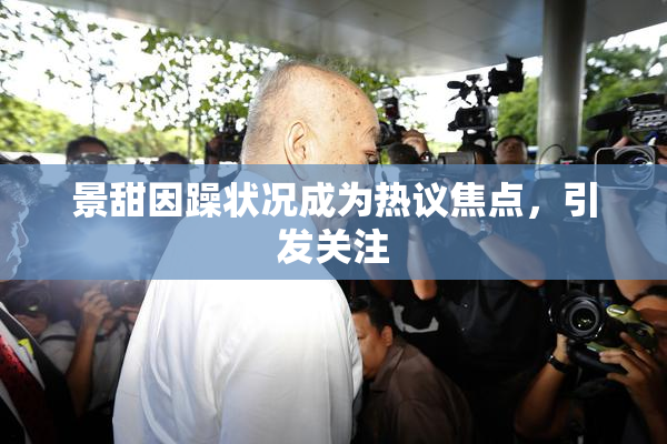 景甜因躁状况成为热议焦点，引发关注