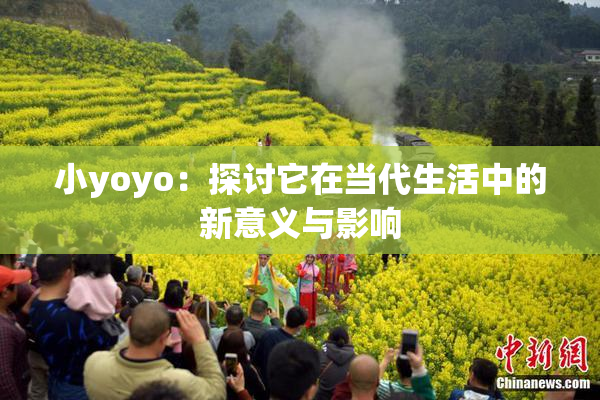 小yoyo：探讨它在当代生活中的新意义与影响
