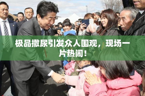 极品撒尿引发众人围观，现场一片热闹！