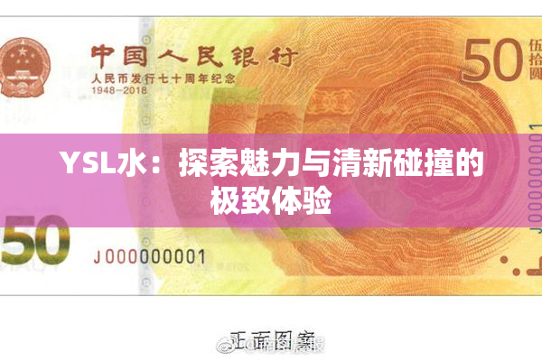 YSL水：探索魅力与清新碰撞的极致体验
