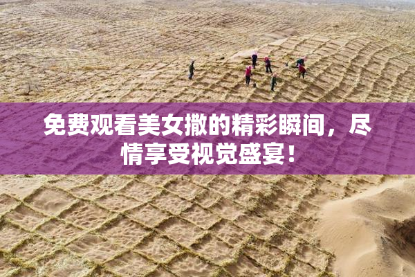 免费观看美女撒的精彩瞬间，尽情享受视觉盛宴！