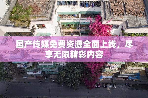 国产传媒免费资源全面上线，尽享无限精彩内容