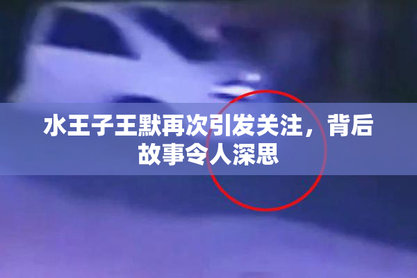 水王子王默再次引发关注，背后故事令人深思