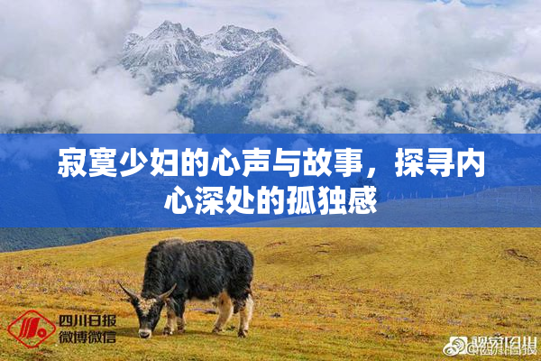 寂寞少妇的心声与故事，探寻内心深处的孤独感