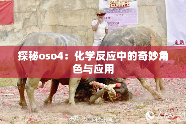 探秘oso4：化学反应中的奇妙角色与应用