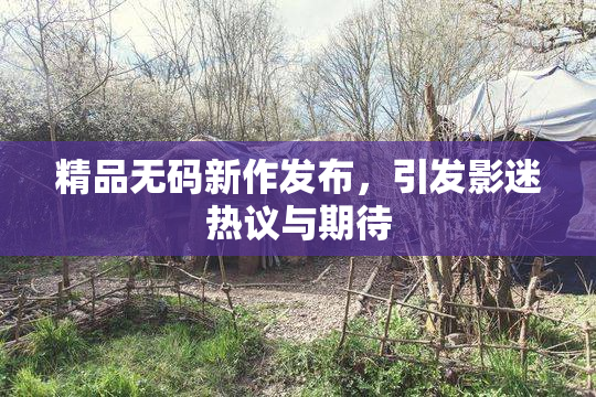 精品无码新作发布，引发影迷热议与期待