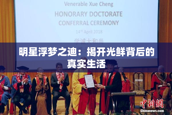 明星浮梦之迪：揭开光鲜背后的真实生活