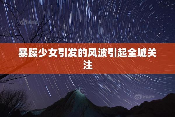 暴躁少女引发的风波引起全城关注