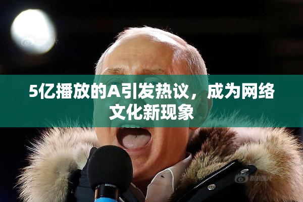 5亿播放的A引发热议，成为网络文化新现象