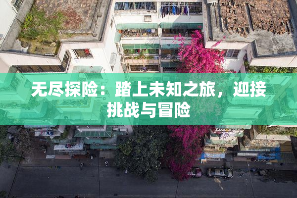 无尽探险：踏上未知之旅，迎接挑战与冒险